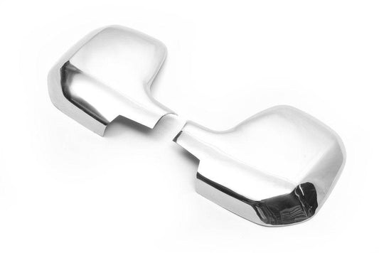 Covers for mirrors 2008-2012 (2 pieces, stainless steel.) for Citroen Berlingo 2008-2018 - Reelken Auto