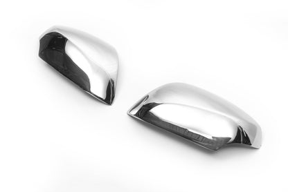 Covers for mirrors (2 pcs, stainless steel.) for Renault Fluence 2009-2016 - image 7