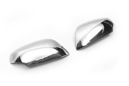 Mirror Covers (2 pcs, Stainless Steel) for Renault Fluence 2009-2016 - image 8