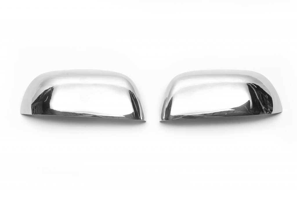 Mirror Covers Version 1 (2 pcs, Stainless Steel) for Renault Duster 2008-2017 - image 2