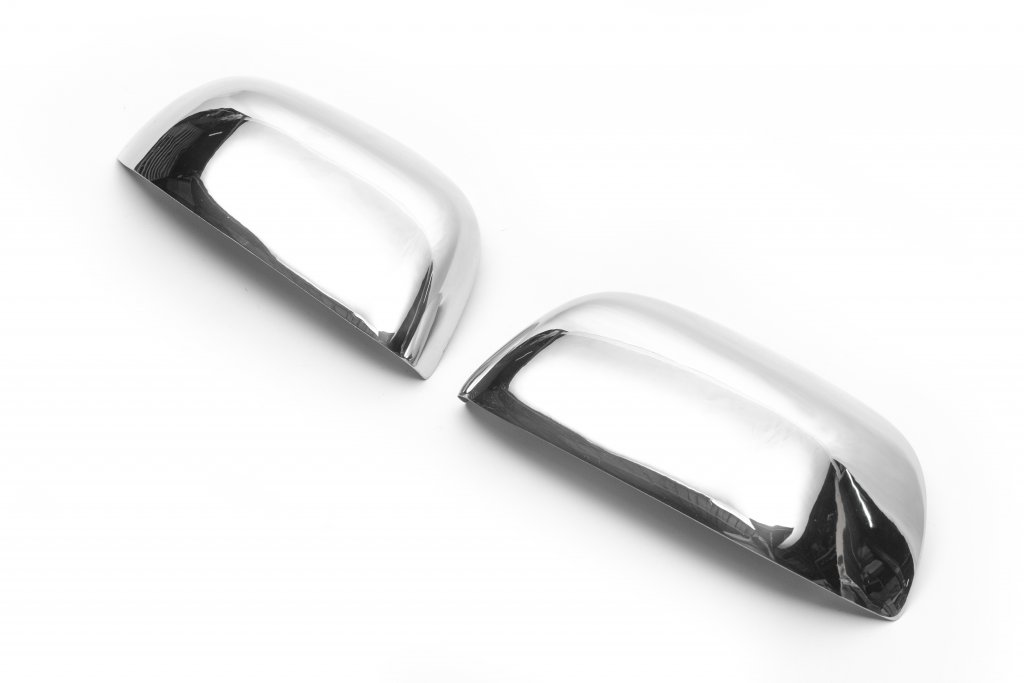 Covers for mirrors option 1 (2 pcs, stainless steel) for Dacia Duster 2008-2018 - image 3