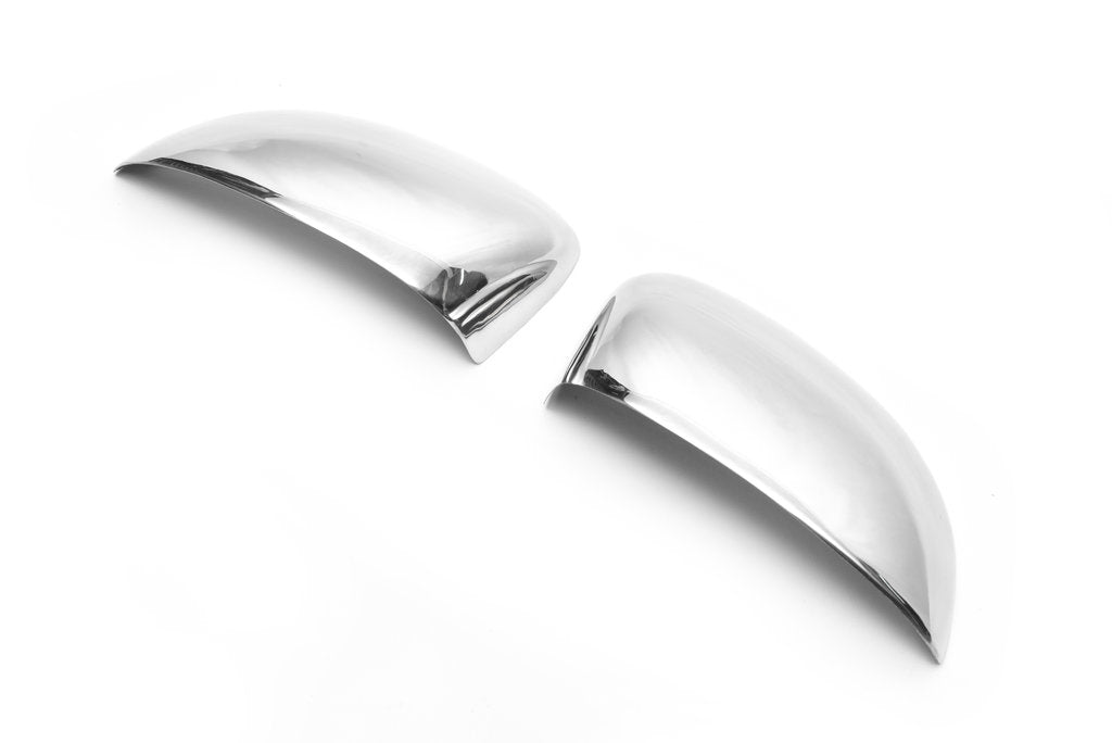 Mirror Covers (2 pcs, Stainless Steel) for Fiat Linea 2006-2018 - image 3