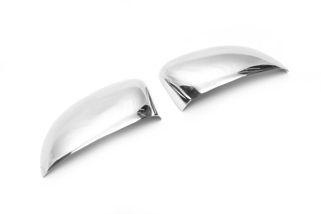 Mirror Covers (2 pcs, Stainless Steel) for Fiat Linea 2006-2018 - image 4