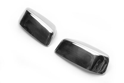 Mirror Covers (2 pcs, Stainless Steel) for Dodge Nitro 2006-2011 - image 5