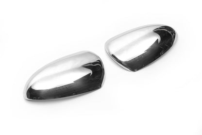 Mirror Covers (2 pcs, Stainless Steel) for Chevrolet Cruze 2009-2015 - image 2