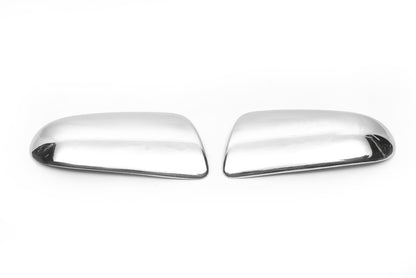 Mirror Covers (2 pcs, Stainless Steel) for Chevrolet Aveo T250 2005-2011 - image 2