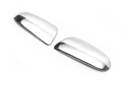 Mirror Covers (2 pcs, Stainless Steel) for Chevrolet Aveo T250 2005-2011 - image 4