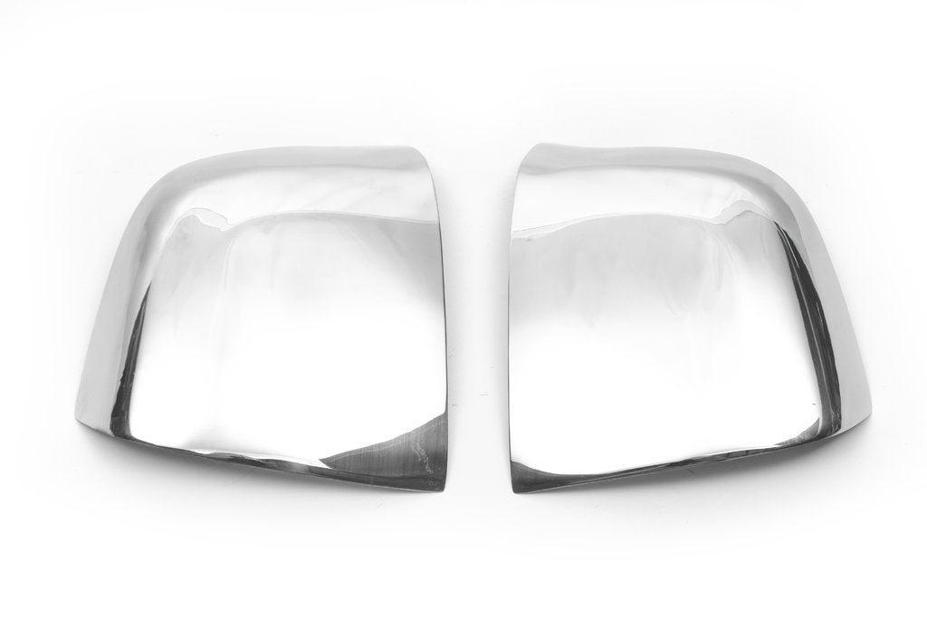 Mirror Covers (2 pcs, Stainless Steel) for Fiat Doblo II 2010-2022 - image 4