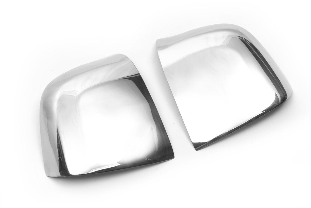 Covers for mirrors (2 pieces, stainless steel) for Fiat Doblo II 2010-2022 - image 5