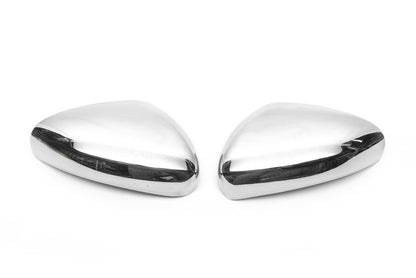 Chrome Mirror Covers (2 pcs, Stainless Steel) for Fiat Tipo 2016- - image 4