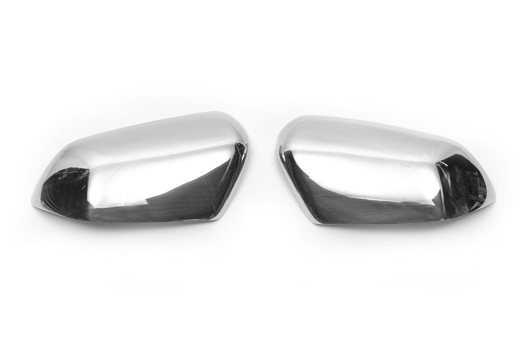 Mirror Covers (2 pcs, Stainless Steel) for Skoda Octavia II A5 2006-2010 - image 3
