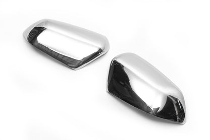 Mirror Covers (2 pcs, Stainless Steel) for Skoda Octavia II A5 2006-2010 - image 4