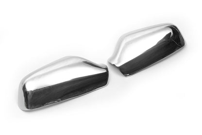 Mirror Covers (2 pcs, Stainless Steel) for Opel Astra G classic 1998-2012 - image 2