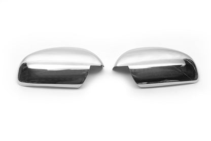 Mirror Covers (2 pcs, Stainless Steel) for Opel Vectra C 2002-2008 - image 2