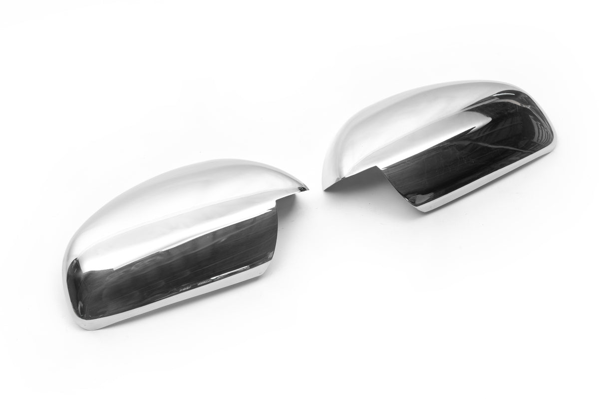 Mirror Covers (2 pcs, Stainless Steel) for Opel Vectra C 2002-2008 - image 4