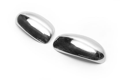 Mirror Covers (2 pcs, Stainless Steel) for Ford Focus I 1998-2005 - image 5
