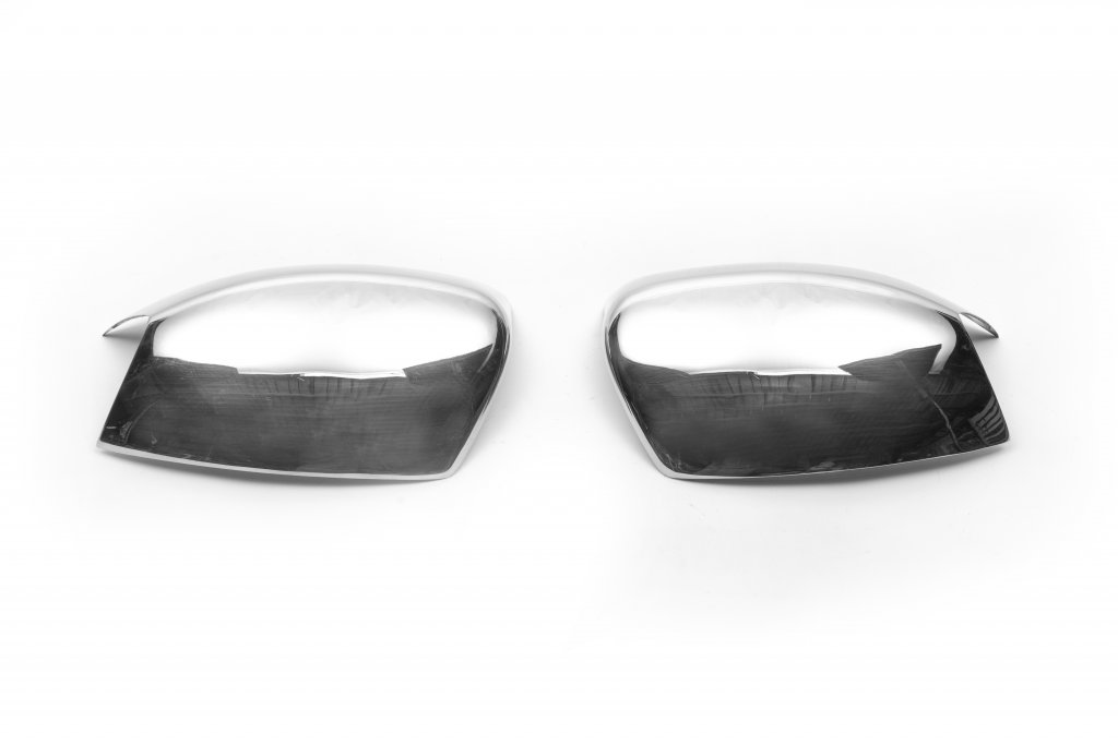 Mirror Covers (2 pcs, Stainless Steel) for Ford Galaxy 2007-2015 - image 4
