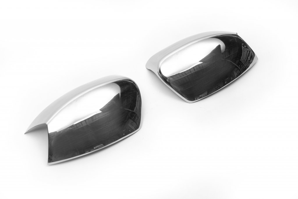 Mirror Covers (2 pcs, Stainless Steel) for Ford Galaxy 2007-2015 - image 6