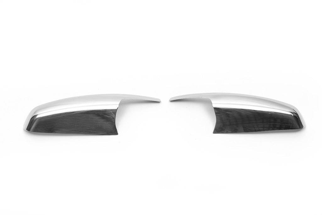 Cover for mirrors (2 pieces, stainless steel) for Hyundai Santa Fe 2 2006-2012 - Reelken Auto