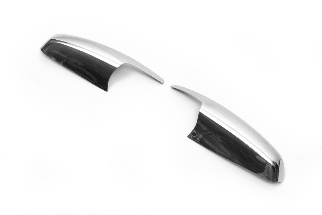 Mirror Covers (2 pcs, Stainless Steel) for Hyundai Santa Fe 2 2006-2012 - image 6
