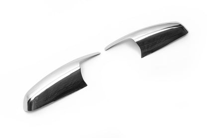 Mirror Covers (2 pcs, Stainless Steel) for Hyundai Santa Fe 2 2006-2012 - image 3