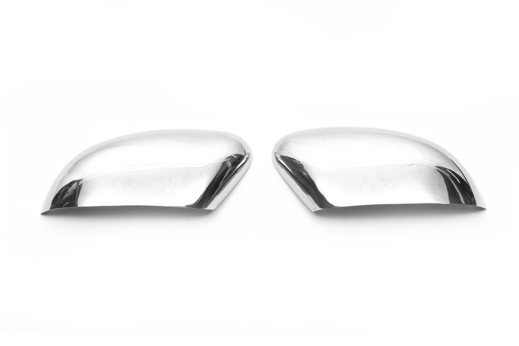 Mirror Covers (for EU, 2 pcs, stainless steel) for Ford Focus III 2011-2017 - image 2