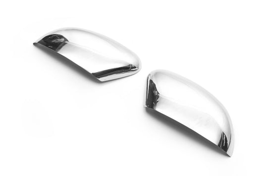 Mirror covers (2010-2014, 2 pcs., stainless steel) for Ford Mondeo 2008-2014 - image 2