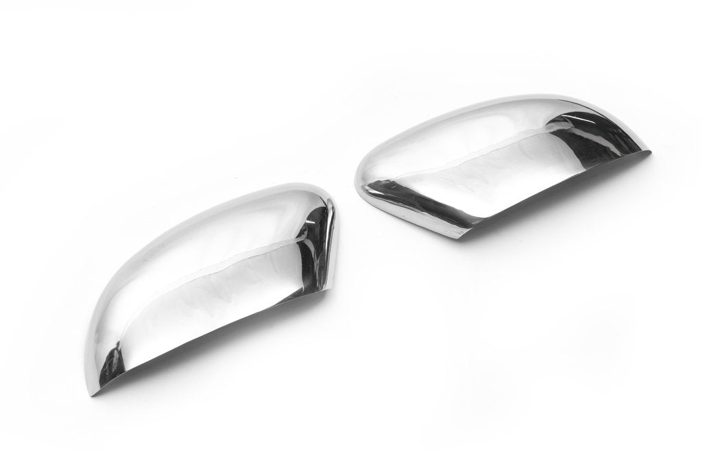 Mirror Covers (for EU, 2 pcs, stainless steel) for Ford Focus III 2011-2017 - image 4