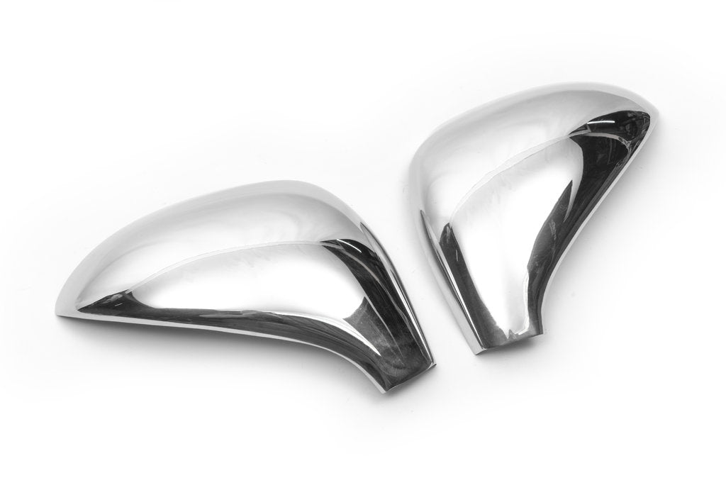 Covers for mirrors (2 pcs, stainless steel) for Peugeot 308 2007-2013 - image 4