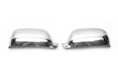 Covers for mirrors 2003-2007 (2 PCs, stainless steel) for Volkswagen Touareg 2002-2010 - image 4
