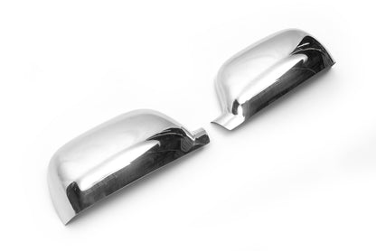 Covers for mirrors 2003-2007 (2 PCs, stainless steel) for Volkswagen Touareg 2002-2010 - image 6