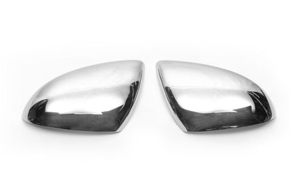 Mirror Covers (2 pcs, Stainless Steel) for Volkswagen Touareg 2010-2018 - image 2