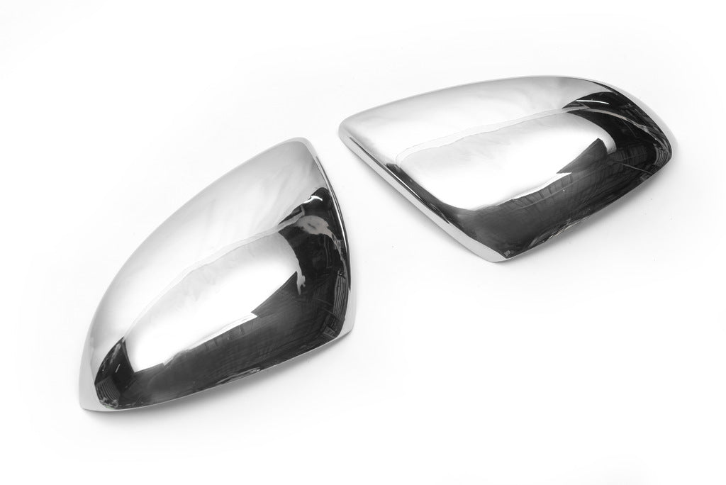 Mirror Covers (2 pcs, Stainless Steel) for Volkswagen Touareg 2010-2018 - image 6