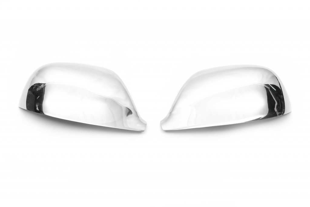 Mirror Covers (2 pcs, Stainless Steel) for Volkswagen T5 2010-2015 - image 3