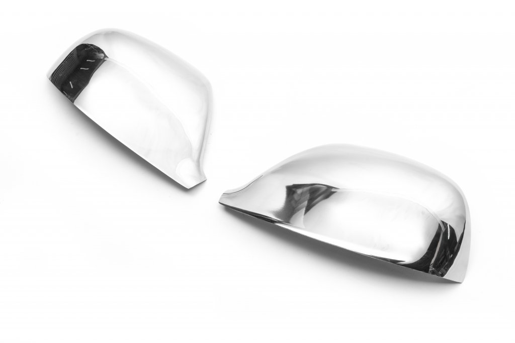 Covers for mirrors (2 pcs, stainless steel.) for Audi Q7 2005-2015 - image 5