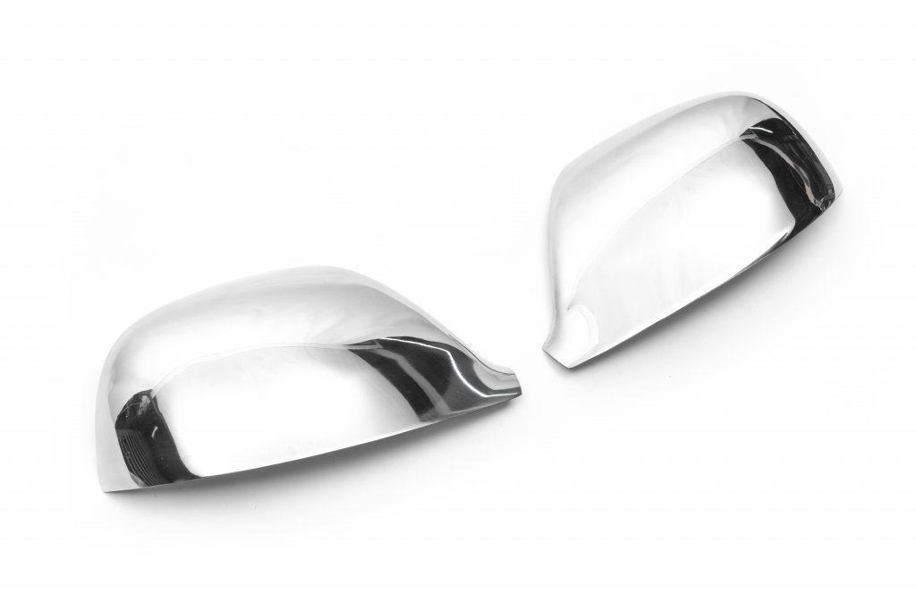 Mirror Covers (2 pcs, Stainless Steel) for Volkswagen T5 2010-2015 - image 5