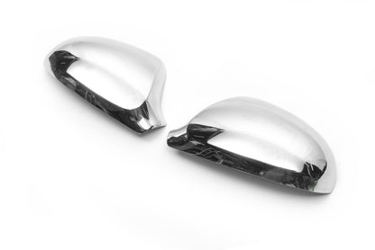 Mirror Covers (2 pcs, Stainless Steel) for Volkswagen Passat B6 2006-2012 - image 4