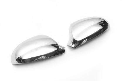Mirror Covers (2 pcs, Stainless Steel) for Volkswagen Passat B6 2006-2012 - image 5