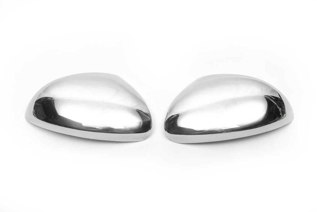 Mirror Covers (2 pcs, Stainless Steel) for Volkswagen Tiguan 2007-2016 - image 2