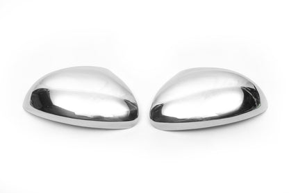 Mirror Covers (2 pcs, Stainless Steel) for Volkswagen Tiguan 2007-2016 - image 2