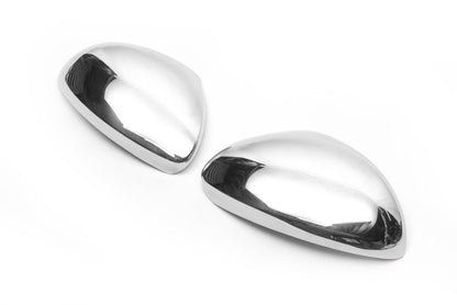 Mirror Covers (2 pcs, Stainless Steel) for Volkswagen Tiguan 2007-2016 - image 6
