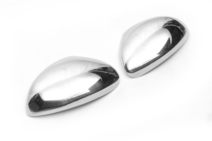 Mirror Covers (2 pcs, Stainless Steel) for Skoda Yeti 2009-2017 - image 4