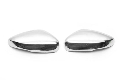 Covers for mirrors HB (2 pieces, stainless steel) for Volkswagen Polo 2010-2017 - Reelken Auto
