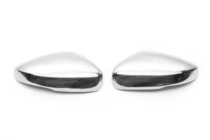 Mirror Covers HB (2 pcs, Stainless Steel) for Volkswagen Polo 2010-2017 - image 2