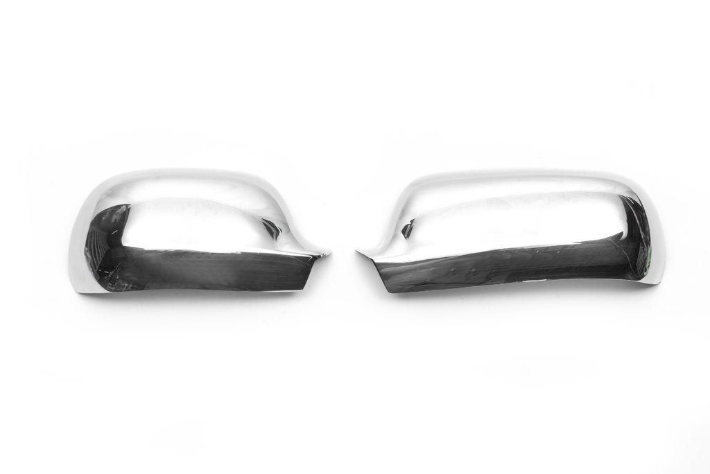 Mirror Covers (2 pcs, Chrome) for Volkswagen Bora 1998-2004 - image 2