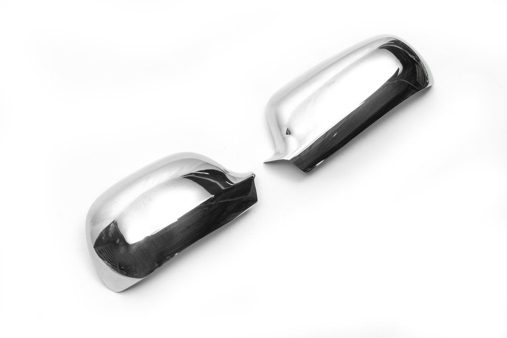 Chrome Mirror Covers (2000-2002, 2 pcs, plastic) for Seat Ibiza 2002-2009 - image 5