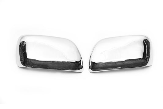 Covers for mirrors 2008-2012 (2 pieces, stainless steel) for Toyota Land Cruiser 200 - image 2