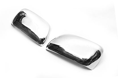 Mirror Covers 2008-2012 (2 pcs, Stainless Steel) for Toyota Land Cruiser 200 2007-2021 - image 4