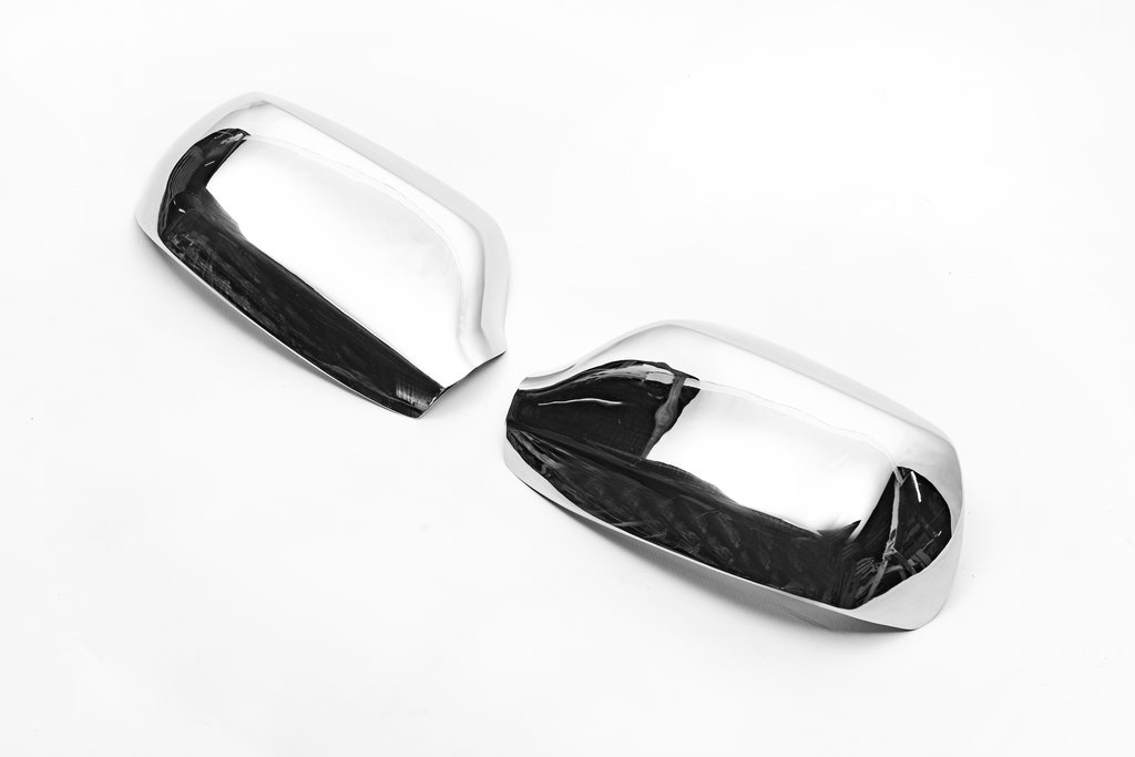 Mirror Covers (2 pcs, Stainless Steel) for Mazda 3 2003-2009 - image 4