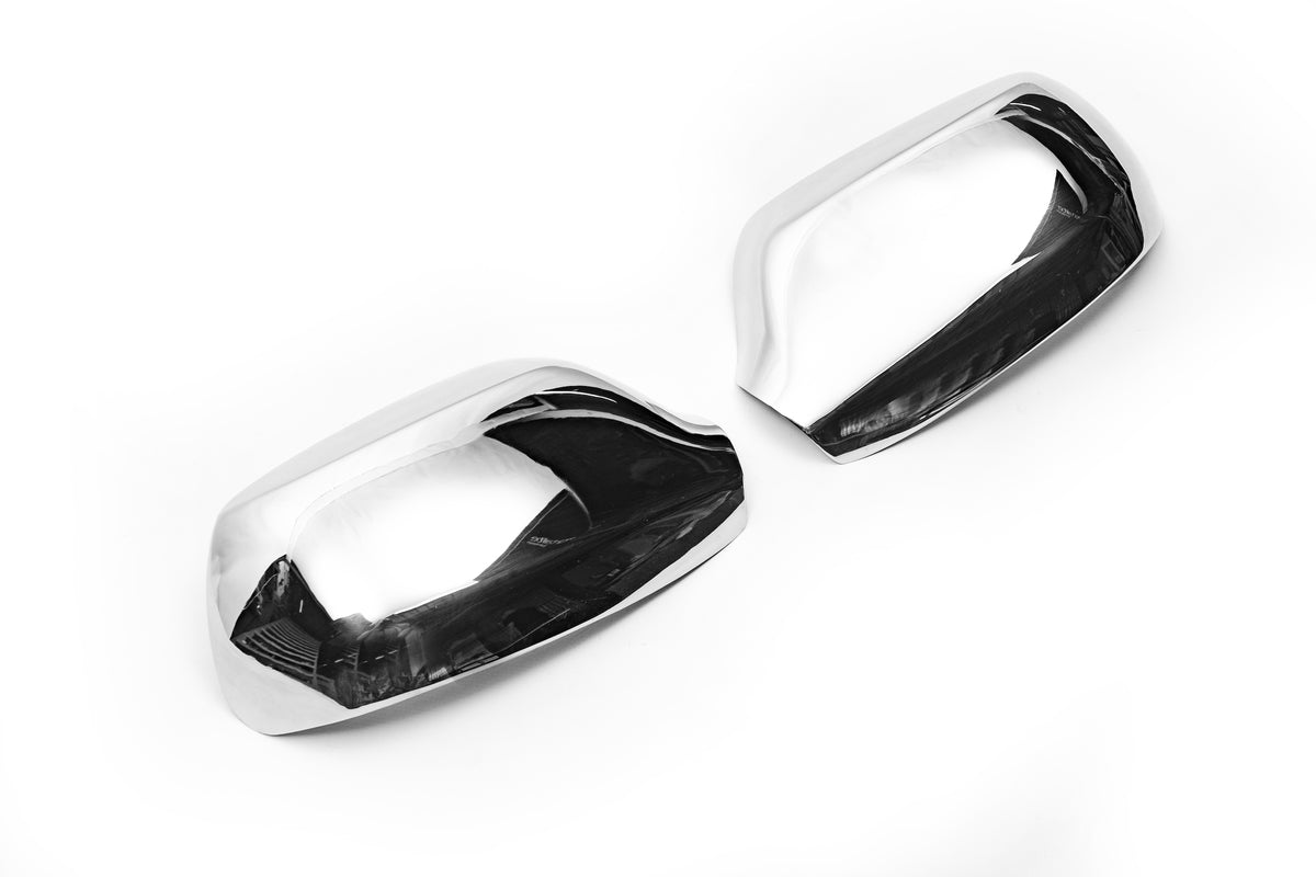 Mirror Covers (2 pcs, Stainless Steel) for Mazda 3 2003-2009 - image 3
